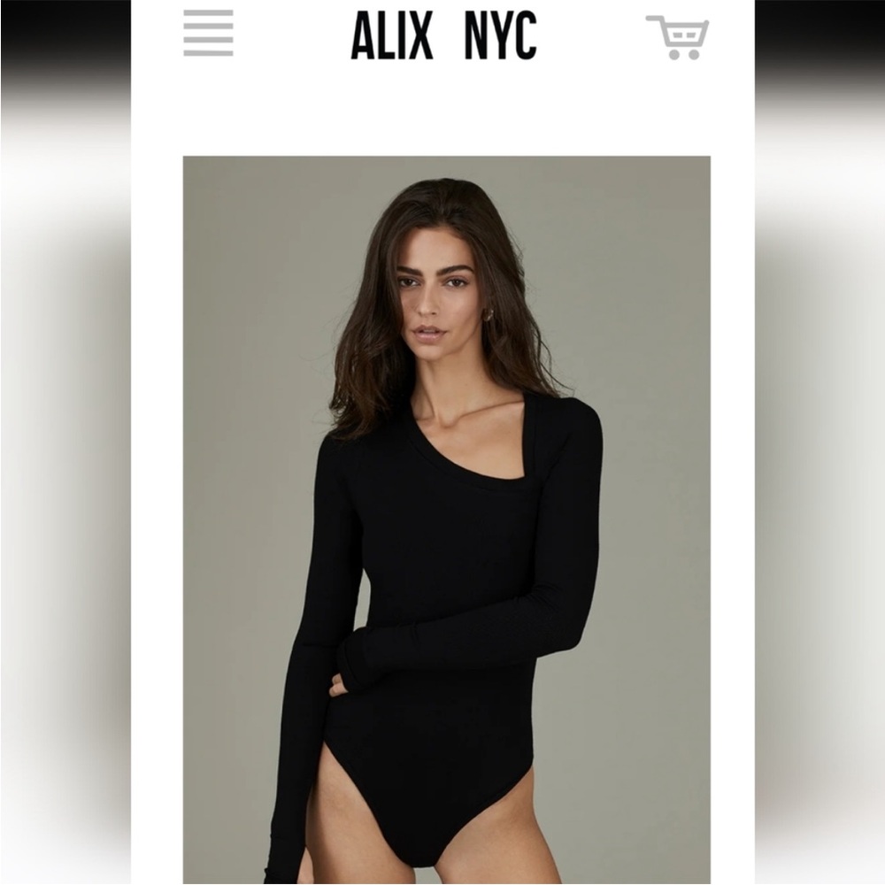 Alix NYC Black Women's Bodysuit